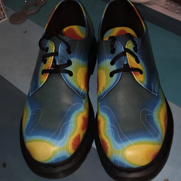 1461 Genix Nappa Leather Doc Martens Dr. Martens (US Men's 7/Women's 8) Shoes - Picture 4 of 10